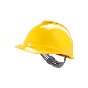 MSA V GARD 500 Yellow Helmet