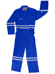 FR Pyrovatex Blue Coverall
