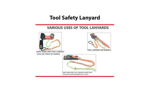 Single Tool Safety Lanyard