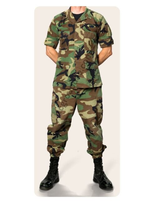 Camouflage Uniforms Shirt and Trouser